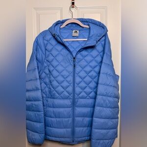 ZeroXposur Women's Light Blue Puffer Jacket